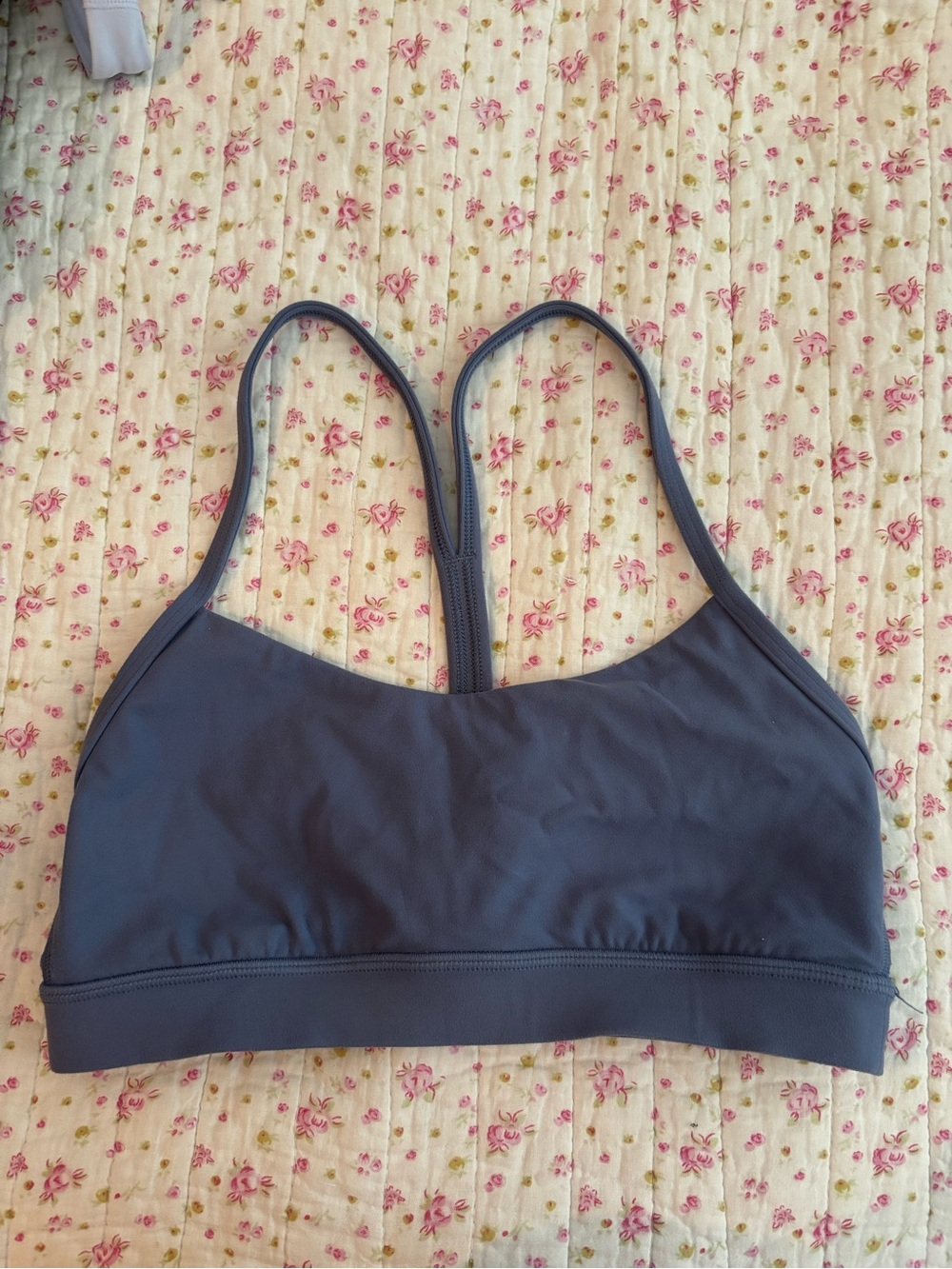 lululemon athletica Slate Blue Thin-Strap Sports Bra